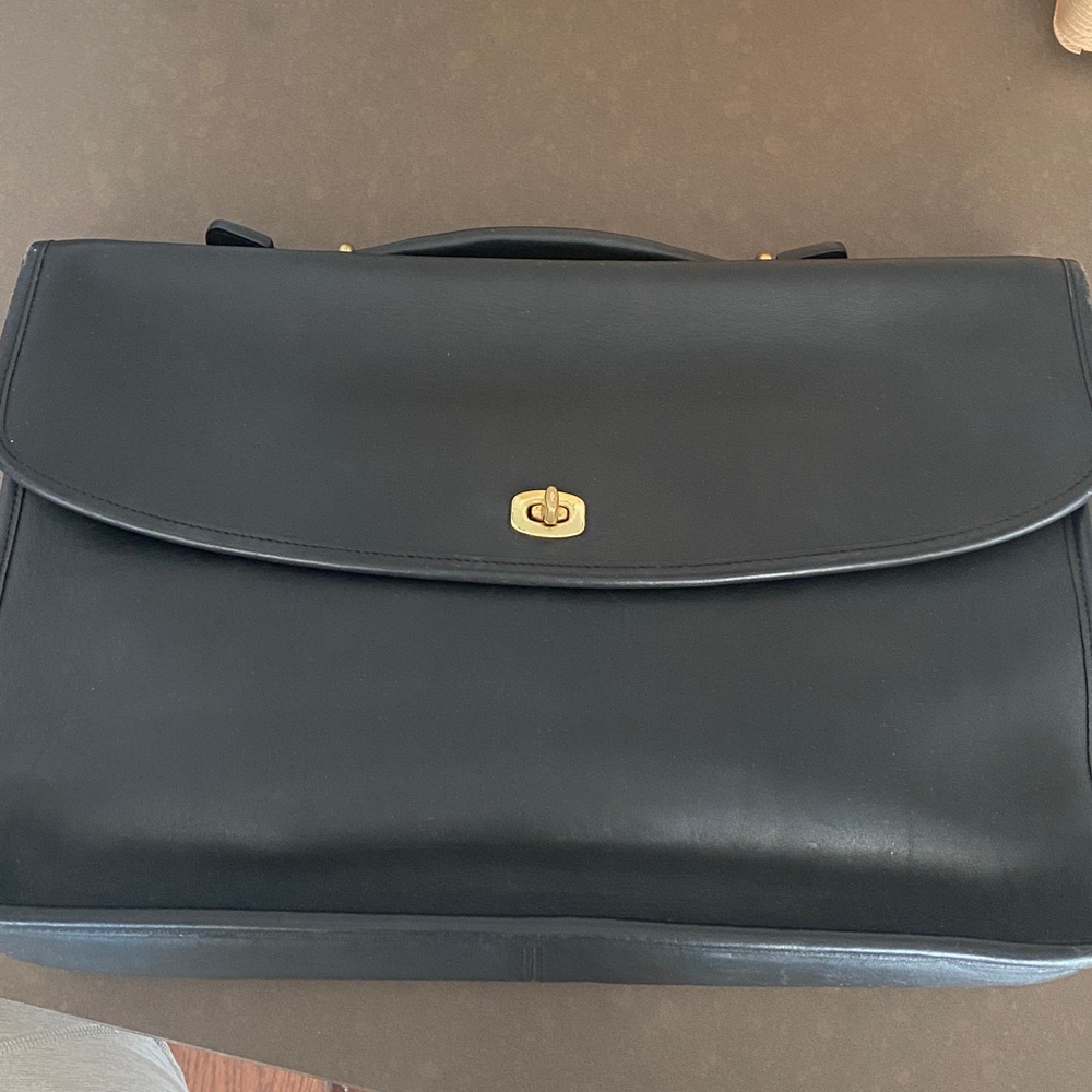 Coach vintage Lexington leather briefcase